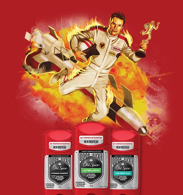 Old Spice - PROTECTION LÉGENDAIRE - Hero Axel and Antipersperant Products image